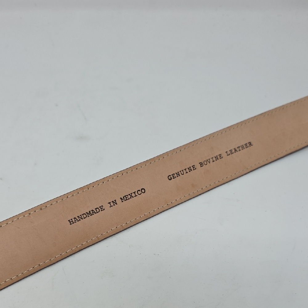 Tecovas Genuine Bovine  Dark Brown Leather Belt Men's Size 40 - Picture 3 of 5